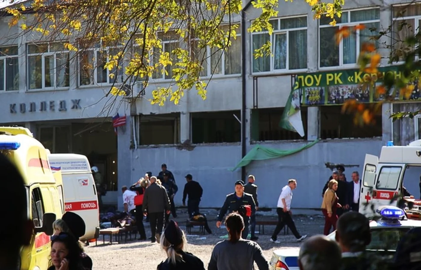 В Керчи не хватает медицинских ресурсов для оказания помощи пострадавшим в утренней бойне в техникуме