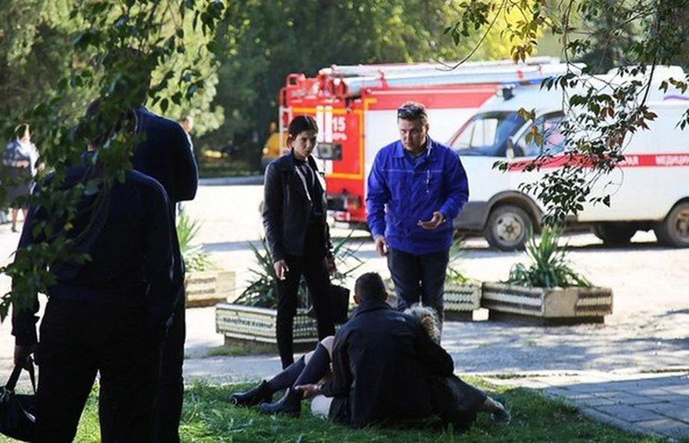 В Керчи не хватает медицинских ресурсов для оказания помощи пострадавшим в утренней бойне в техникуме