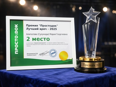 Диплом лауреата премии Простодок - 2025