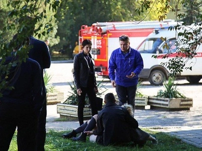 В Керчи не хватает медицинских ресурсов для оказания помощи пострадавшим в утренней бойне в техникуме