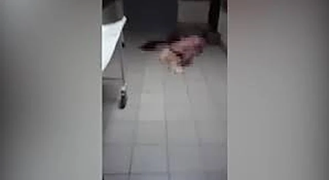 В Рязани медики бросили окровавленного пациента на полу больницы