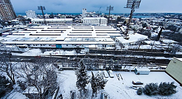 Зима в Севастополе