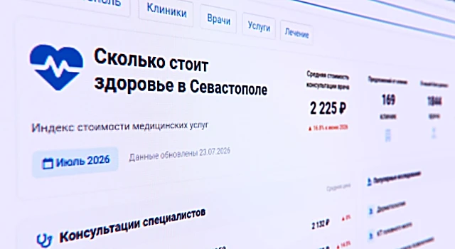 Стоимость лечения в Севастополе выросла почти на 17% за два месяца