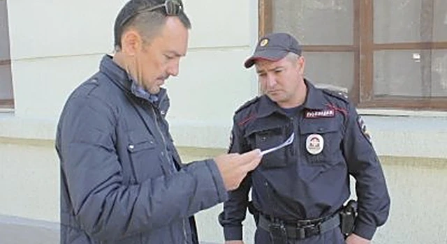 Олег Лавров и полиция
