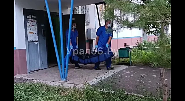 Опубликовано видео с места убийства врача в Оренбурге