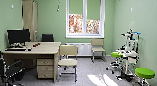 В Евпатории завершился капитальный ремонт консультативно-диагностического отделения Медицинского офтальмологического центра