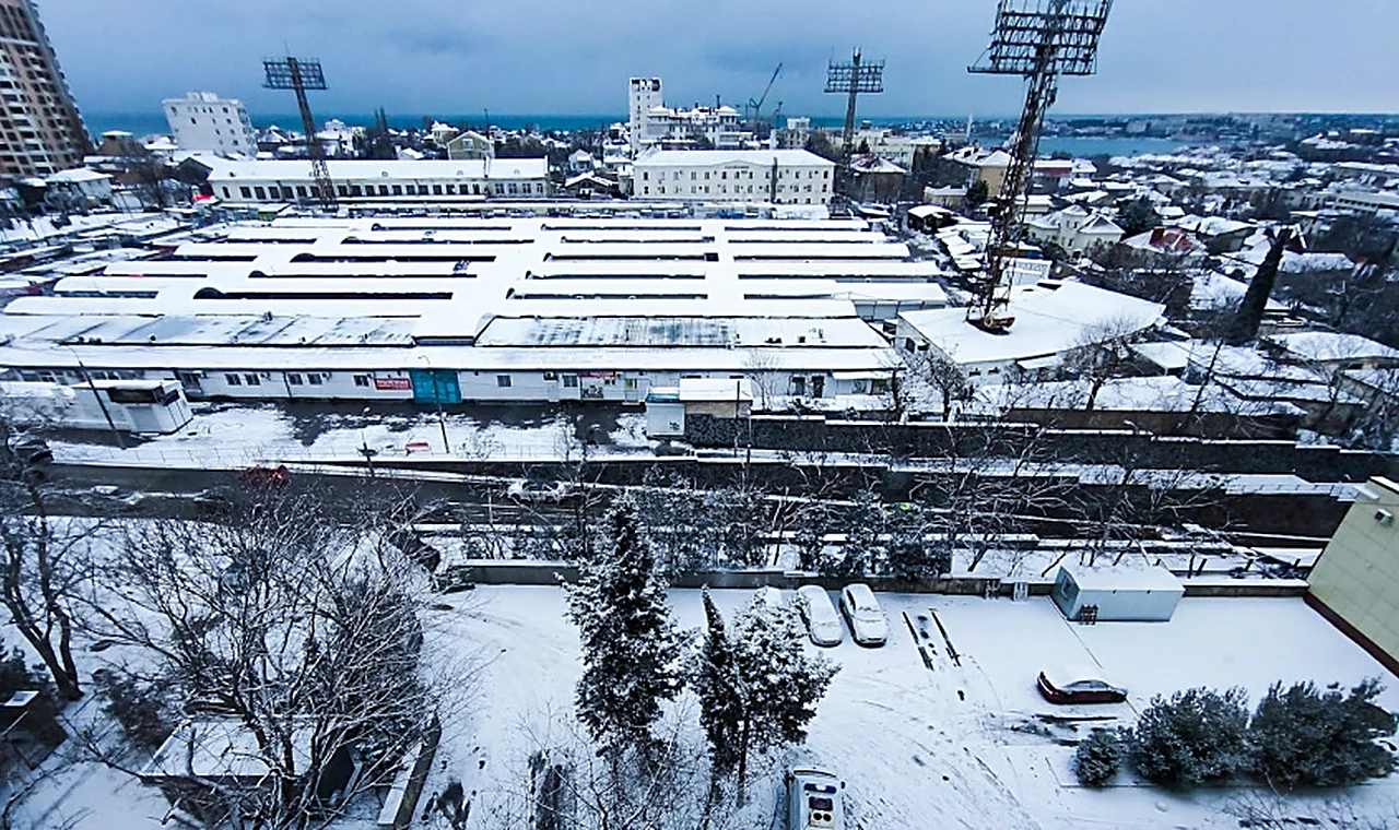 Зима в Севастополе
