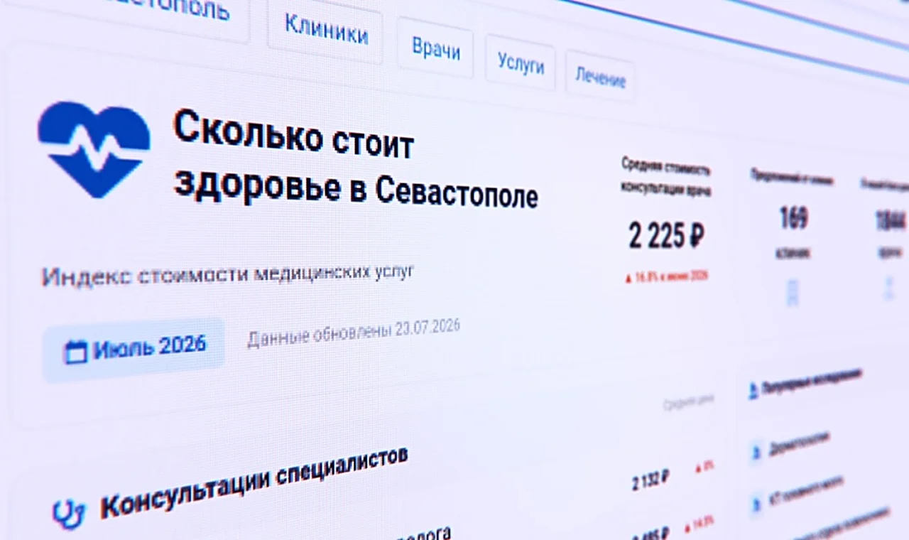 Стоимость лечения в Севастополе выросла почти на 17% за два месяца
