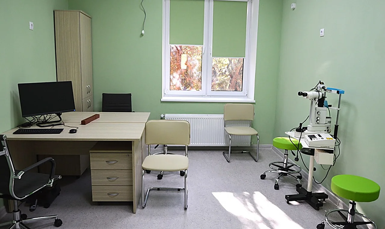 В Евпатории завершился капитальный ремонт консультативно-диагностического отделения Медицинского офтальмологического центра