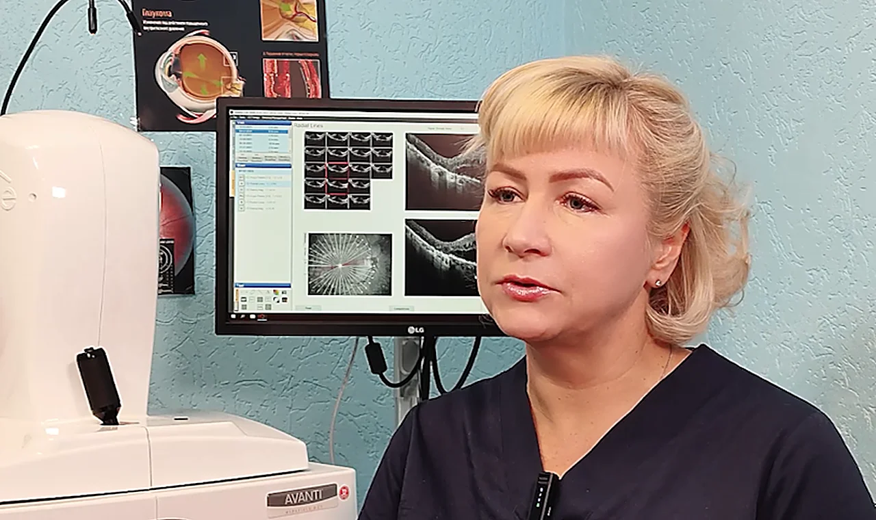 Марина Антонова - врач офтальмолог