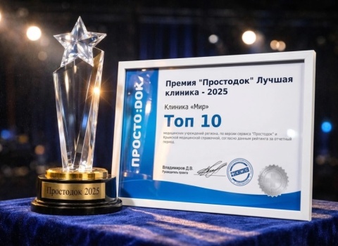 Стали известны победители Третьей ежегодной медицинской премии «Простодок - 2025»