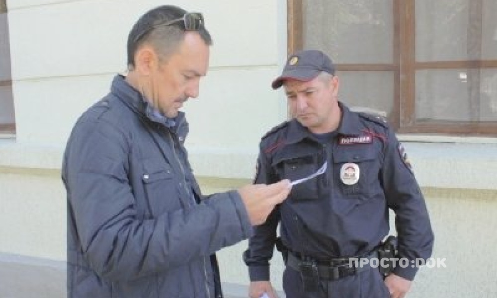 Олег Лавров и полиция