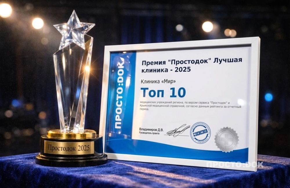 Стали известны победители Третьей ежегодной медицинской премии «Простодок - 2025» Стали известны победители Третьей ежегодной медицинской премии «Простодок - 2025»