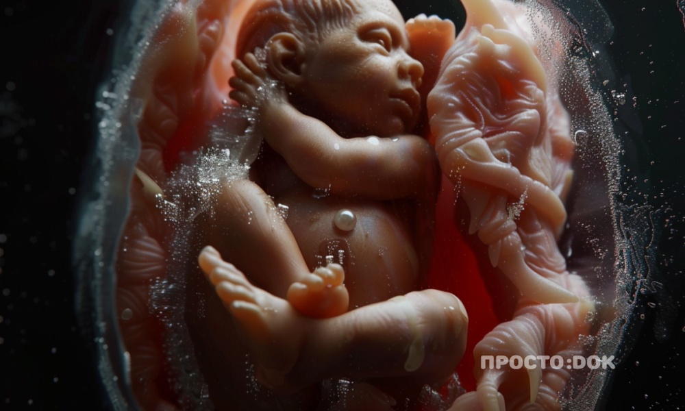 Плод в утробе матери