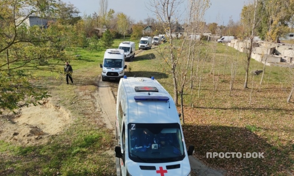Минздрав Крыма принимает участие в эвакуации жителей Херсонской области