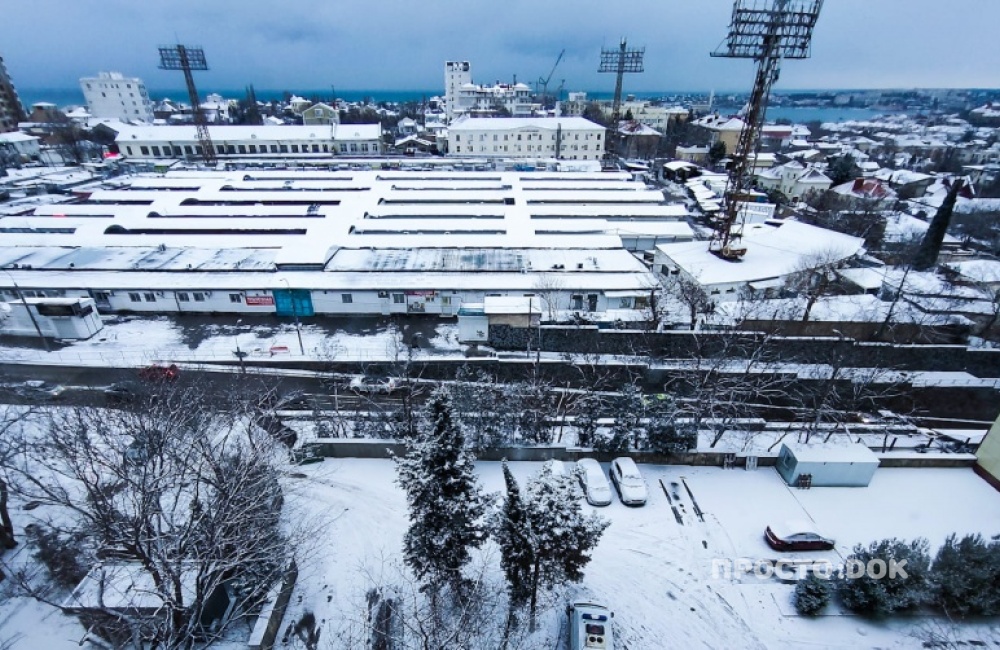 Зима в Севастополе