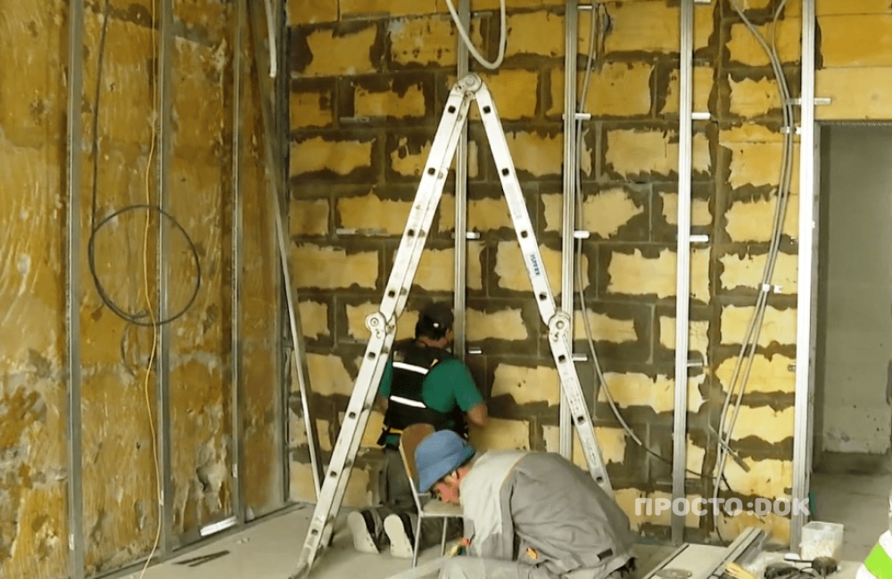 Ремонт в больнице Семашко