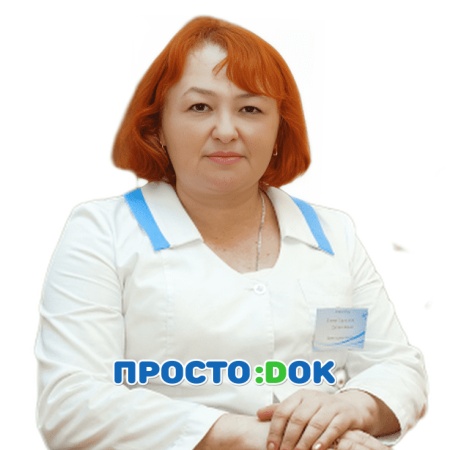 На фото Дычаковская Елена Тарасовна