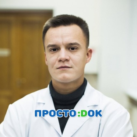 На фото Соснин Максим Александрович