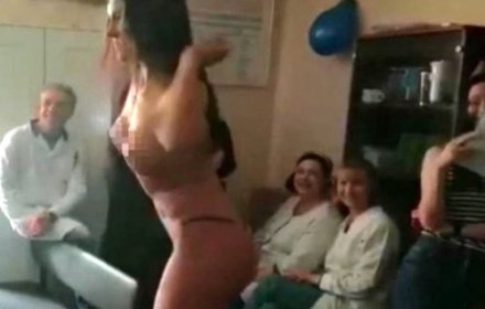 В петербургском морге на 23 февраля устроили стриптиз-шоу