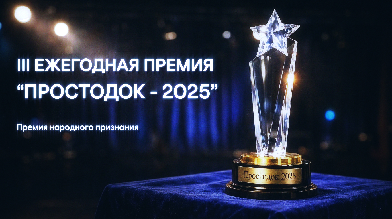 Стали известны победители Третьей ежегодной медицинской премии «Простодок - 2025» Стали известны победители Третьей ежегодной медицинской премии «Простодок - 2025»